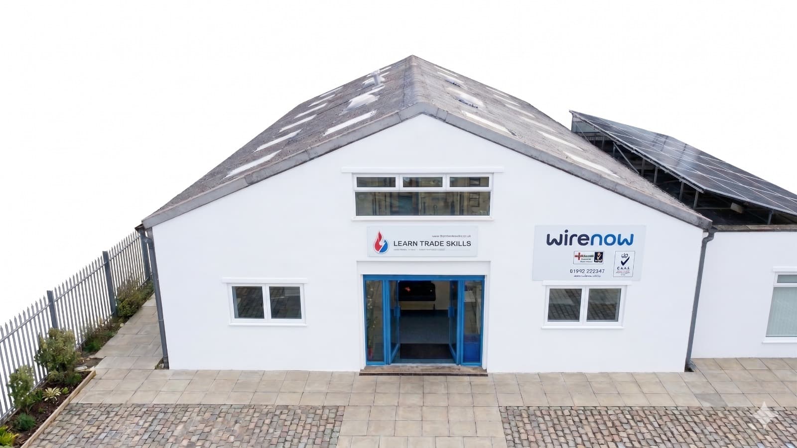 Learn Trade Skills training centre exterior in Cheshunt