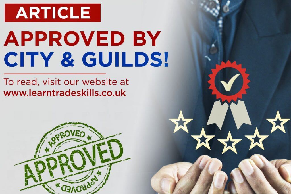 We Have Been Approved By City & Guilds!