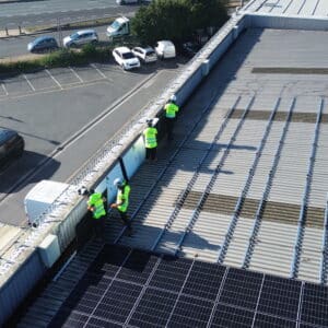 Electrician training in solar PV, battery storage, and EV charging installation at Learn Trade Skills Centre
